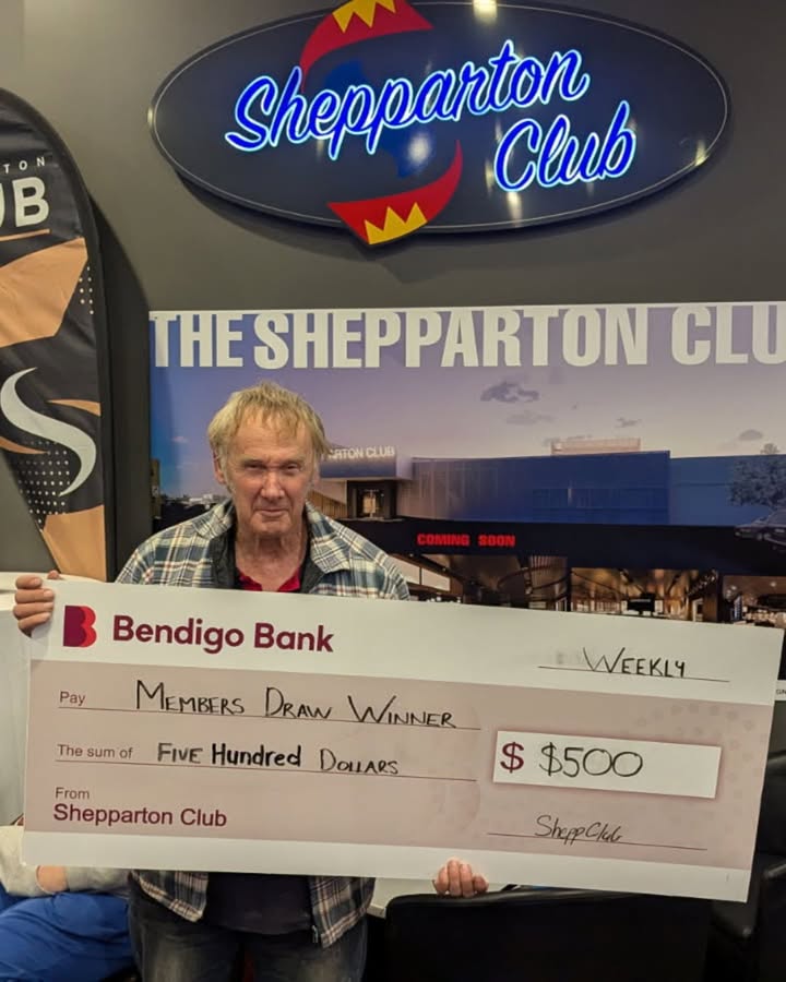 Featured image for “June Members Draw Winners: Raffaele Whyte & Rolly Quaife Score $500 Each at Shepparton Club”