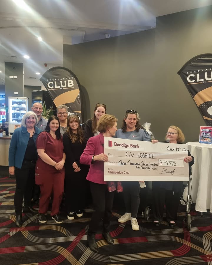 Featured image for “Shepp Club Charity Raffle Success: GV Hospice Receives $3375 Donation”