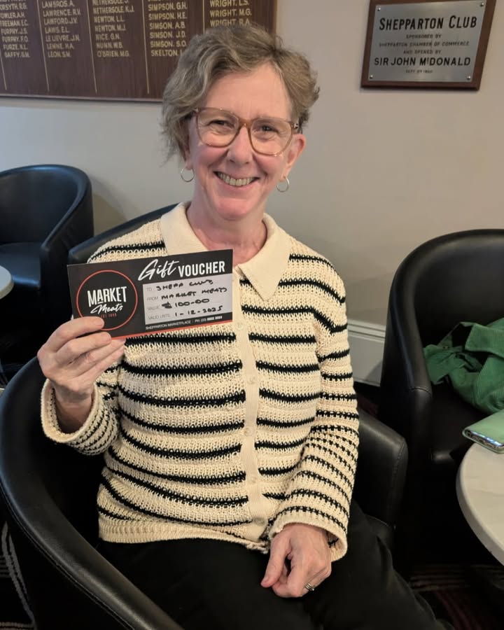 Featured image for “Market Meats Voucher Winner: Julie Ellemor Celebrates Big at Shepparton Club”