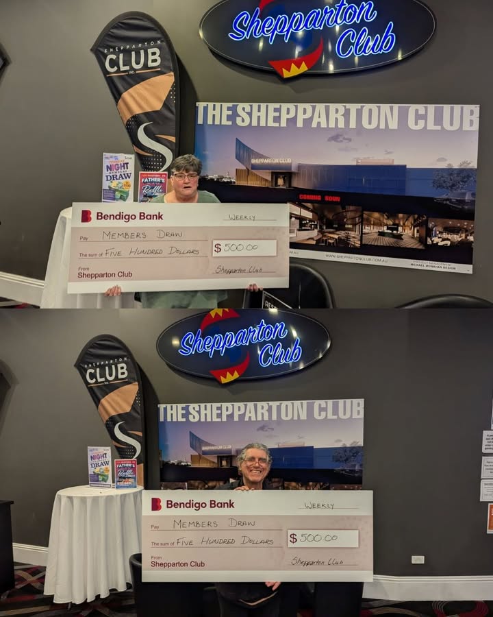 Featured image for “Grab a Grand Winners: Kerry Eggins and Nazzareno Mellino Score $500 Each at Shepparton Club”