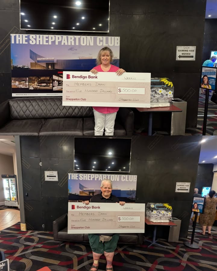 Featured image for “Grab a Grand Jackpot Winners: Amanda Smith and Ray Hoggard Celebrate Big Wins at Shepparton Club”