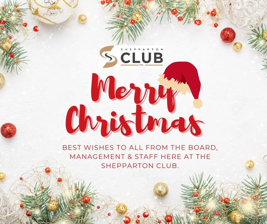 Featured image for “Merry Christmas from Shepparton Club”
