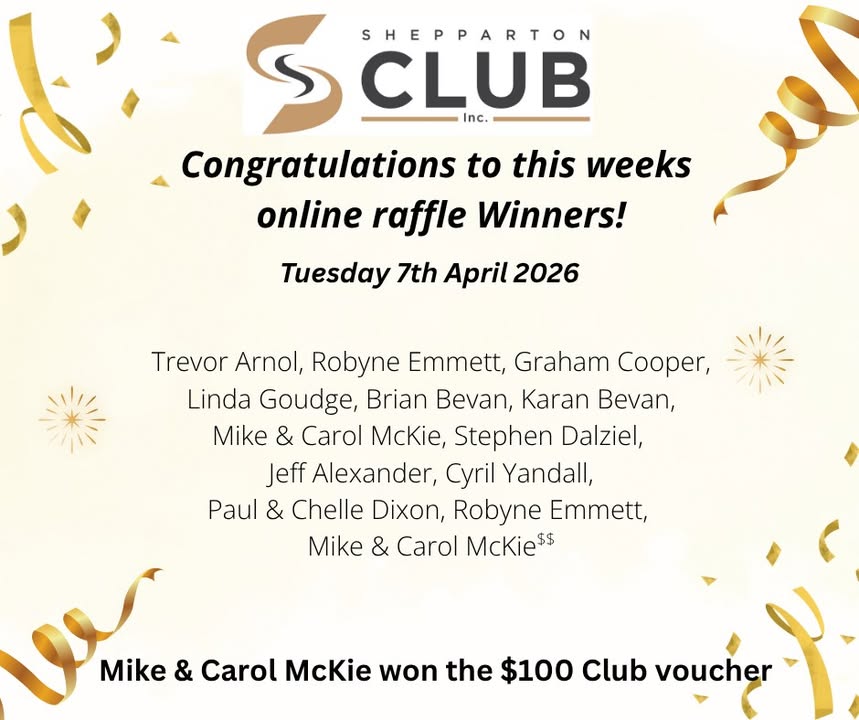 Featured image for “Congratulations to Our Online Raffle Winners”