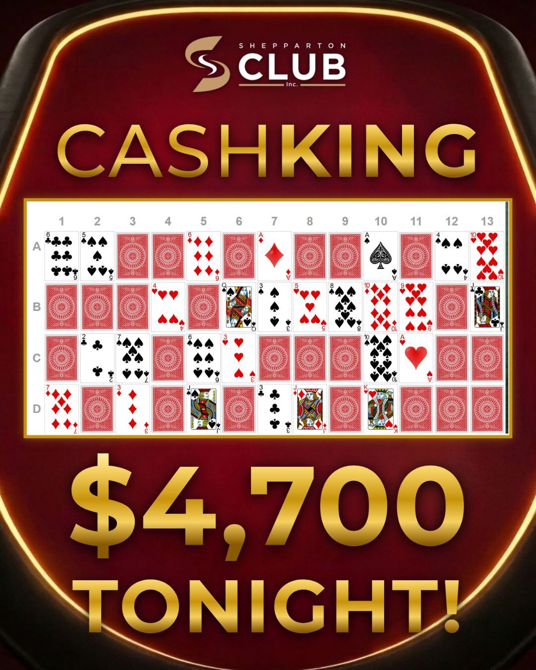 Featured image for “CashKing Jackpot Hits $4,700 at Shepparton Club”
