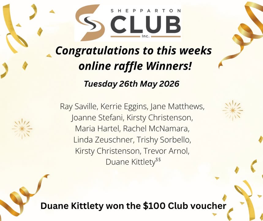 Featured image for “Congratulations to Our Online Raffle Winners”