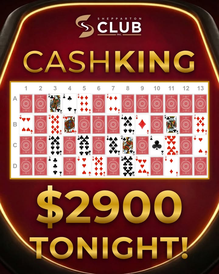 Featured image for “CashKing Jackpot Hits $2,900 at Shepparton Club”