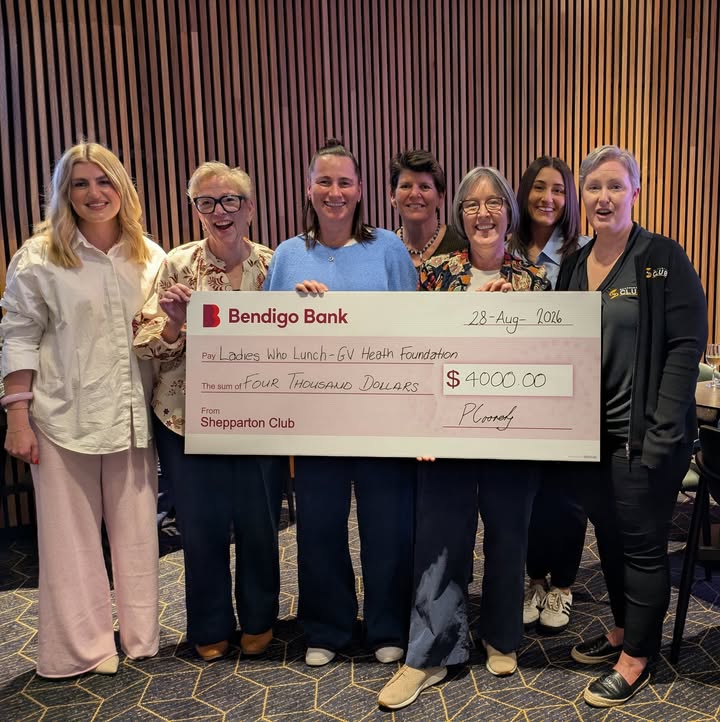 Featured image for “Shepparton Club Raises $4000 for Ladies Who Lunch GV Health Foundation”