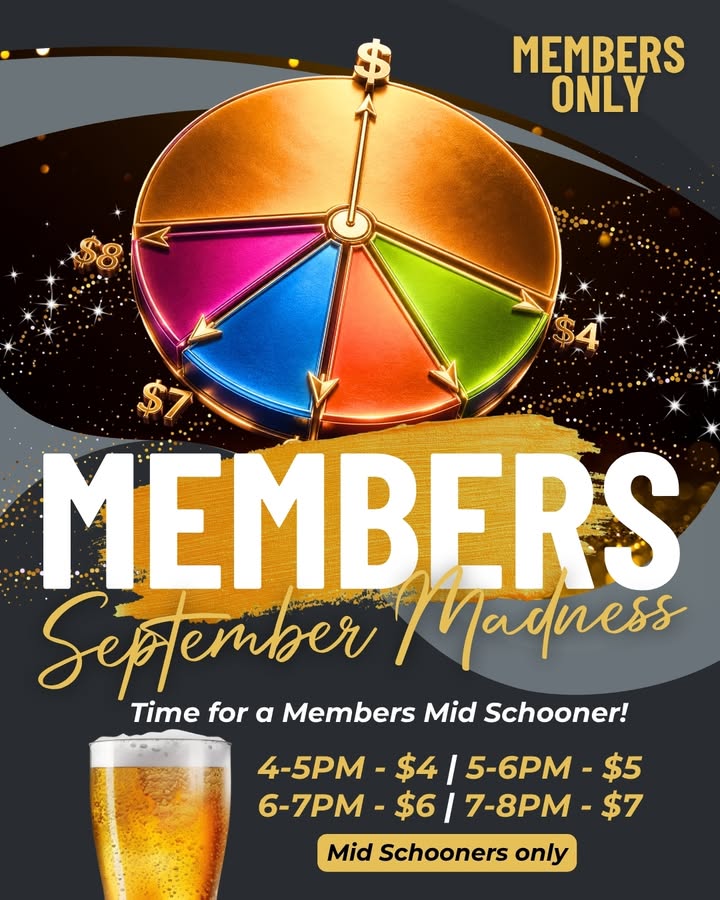 Featured image for “Members Madness: $4 Mid Schooners in September at Shepparton Club”