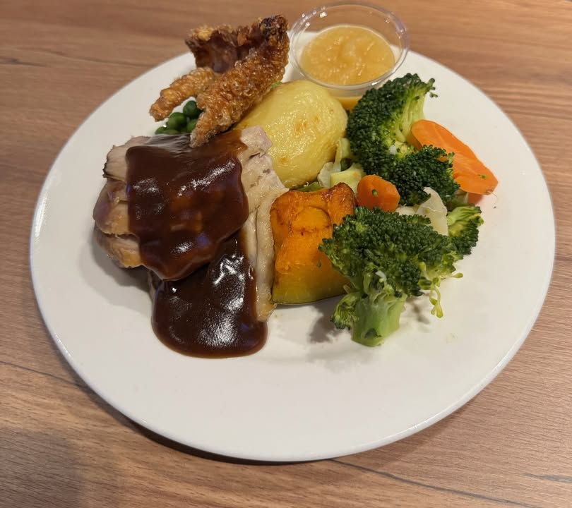 Featured image for “Roast Pork for Lunch at Shepparton Club Bistro”