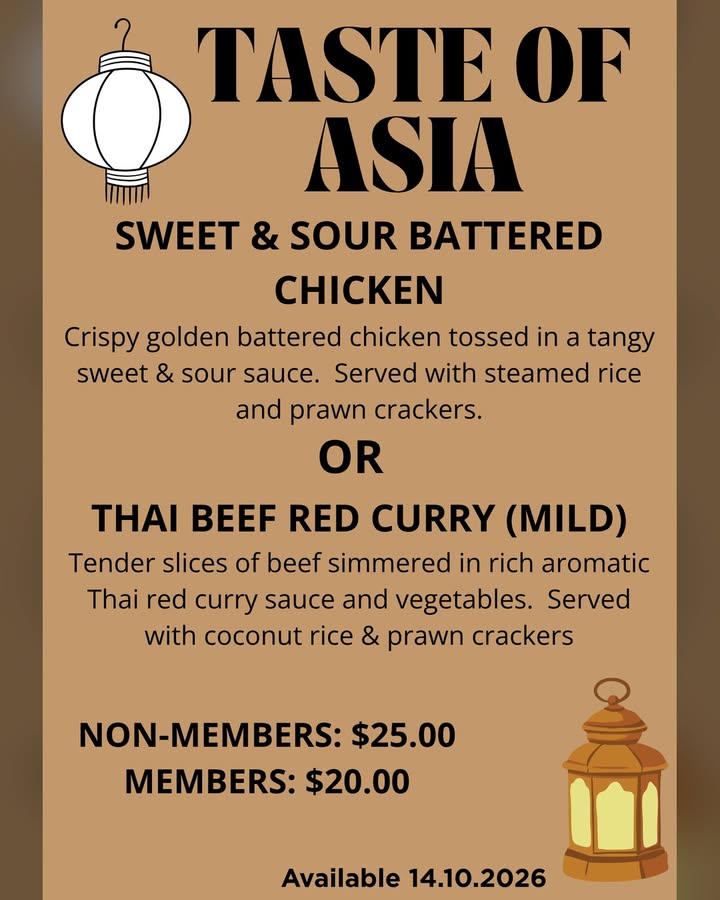 Featured image for “Asian Midweek Special at Shepparton Club This Wednesday”