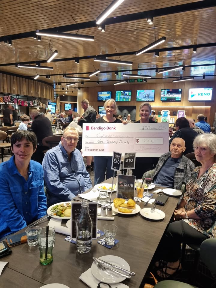 Featured image for “Shepparton Club Donates $3,000 to Shepparton Foodshare”